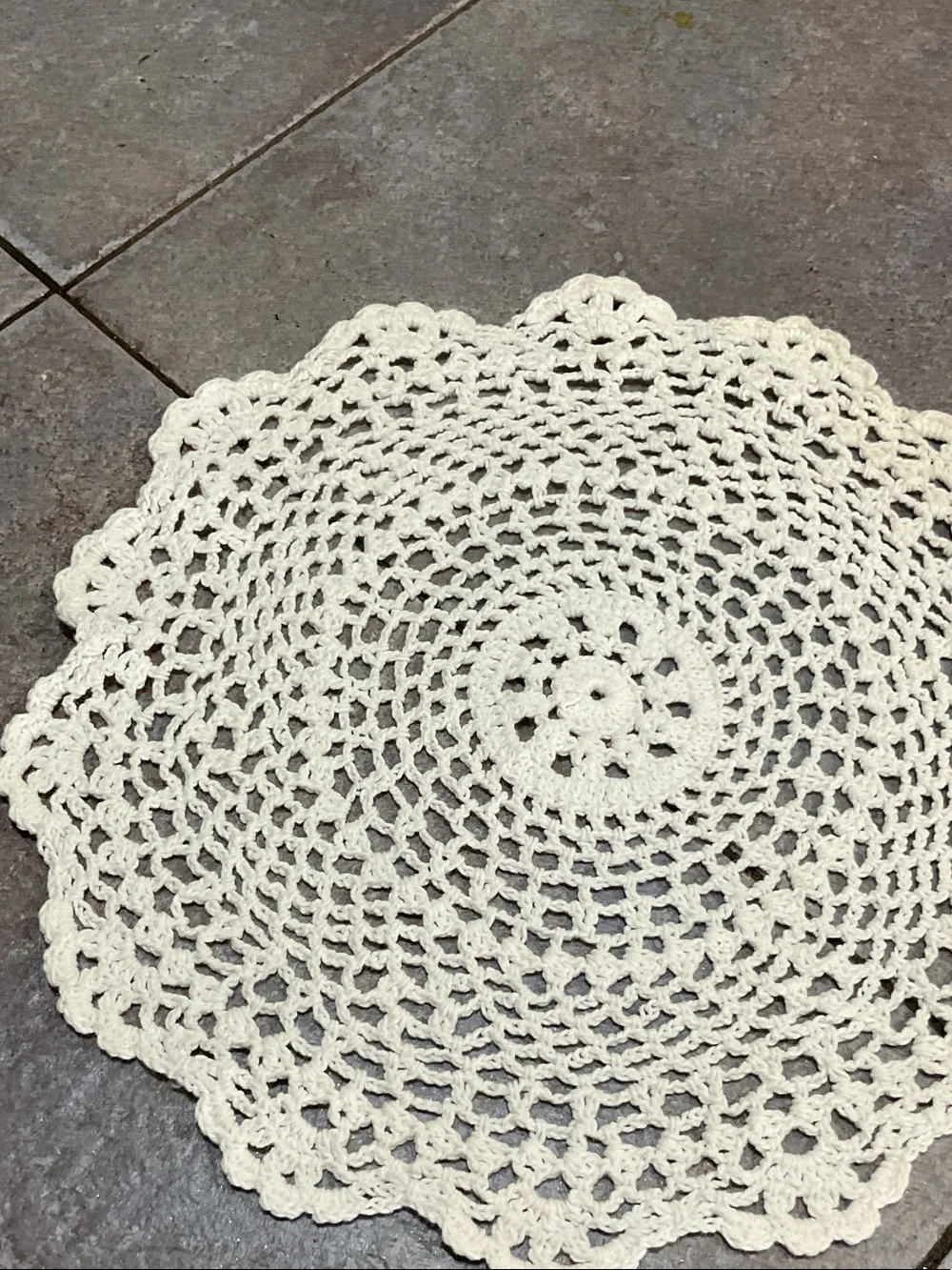 N/A set crocheted